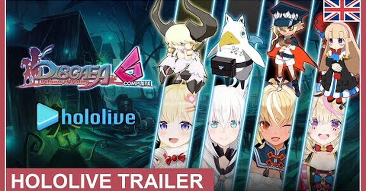 Tráiler de Hololive para Disgaea 6 Complete