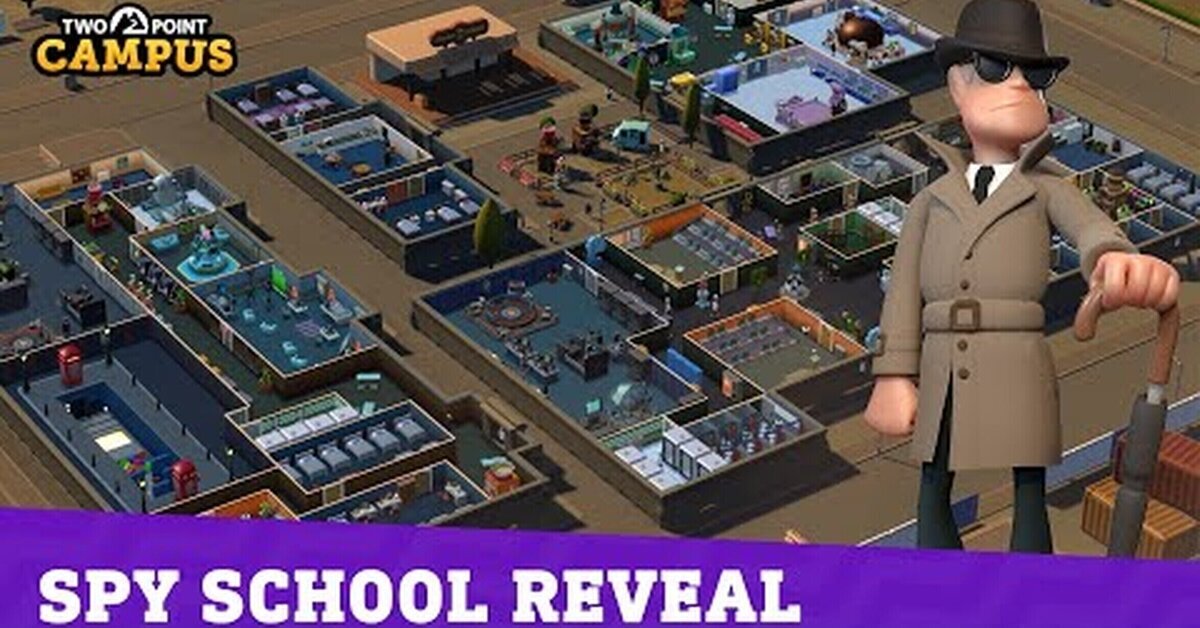 Two Point Campus – Aquí está el curso de espionaje