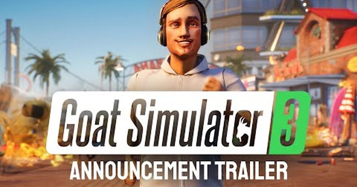 Goat Simulator 3 se estrenará en otoño en Xbox Series X|S , PlayStation 5 y en Epic Games Store