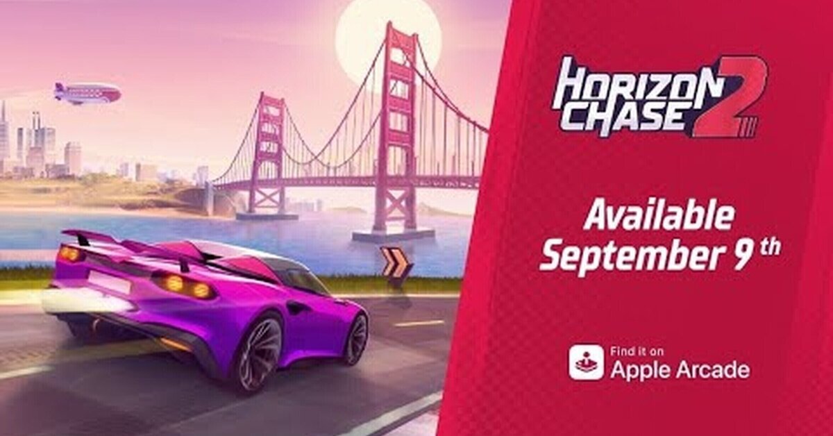 Horizon Chase 2 Ya Está Disponible en Apple Arcade