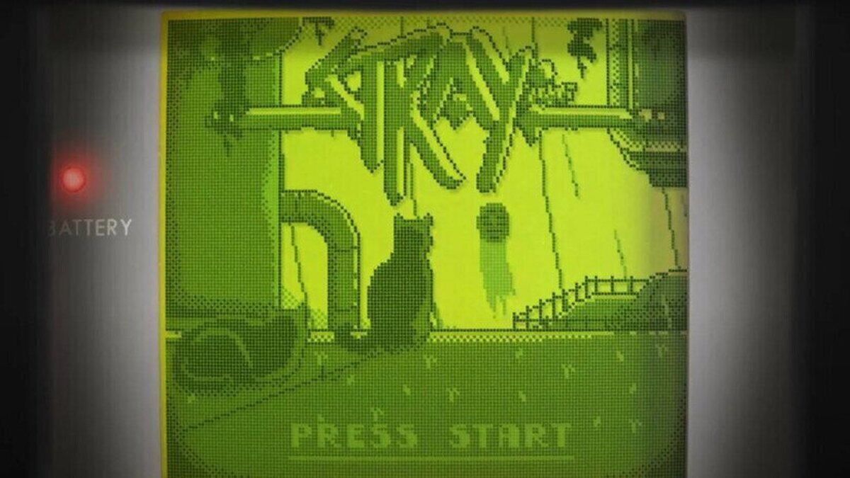 Así sería Stray si fuera un juego de Game Boy