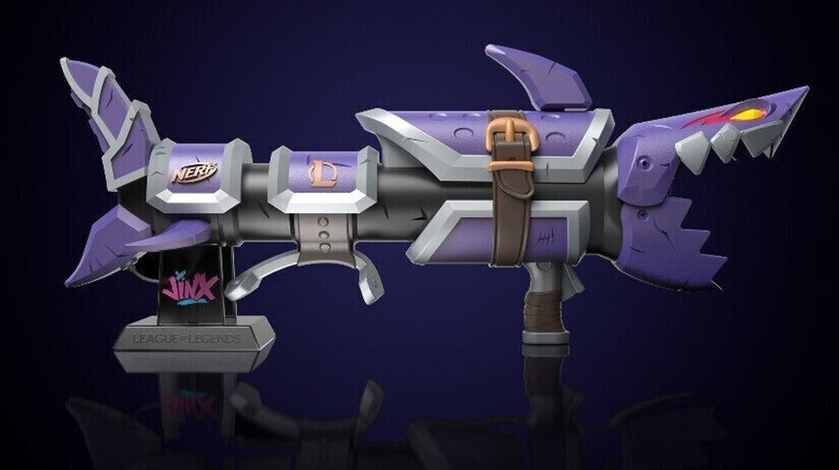 Anuncio de Espinas de Jinx, creado por NERF LMTD x League of Legends