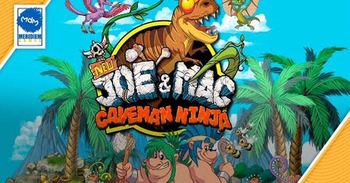 New Joe&Mac : Caveman Ninja ya está disponible en formato físico para Nintendo Switch y PlayStation