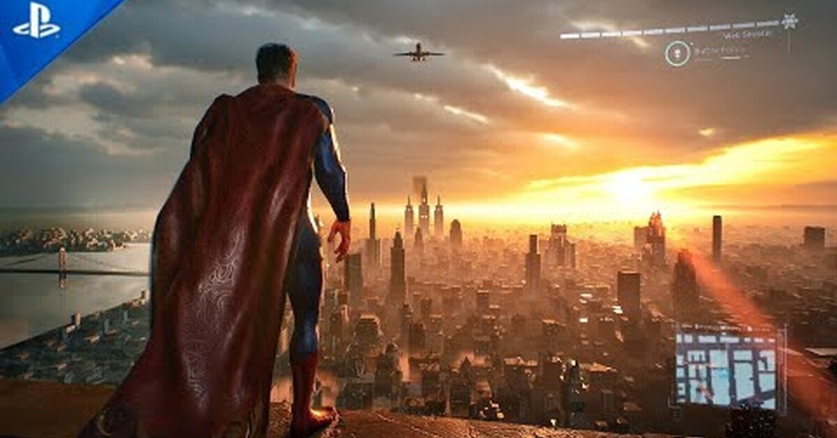 Alucina con este video conceptual de un juego de Superman creadoo con Unreal Engine 5