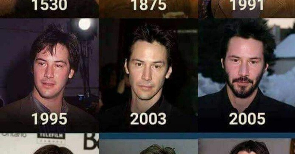 Está claro que Keanu Reeves es inmortal