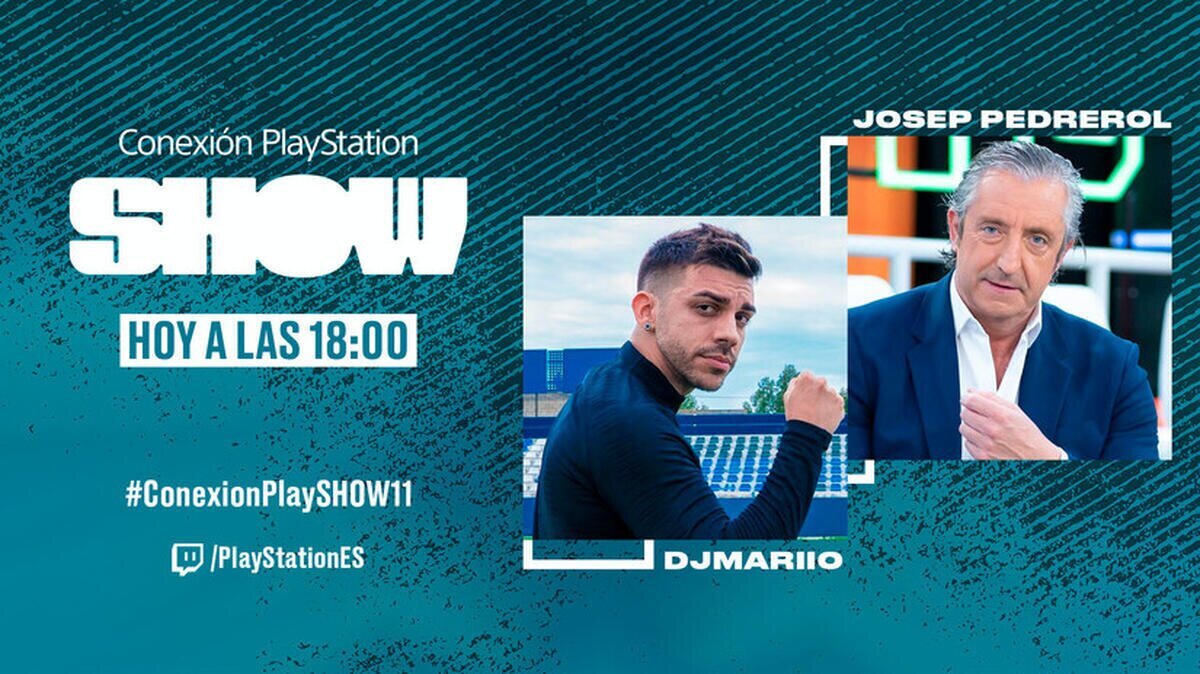 DjMariio y Josep Pedrerol se enfrentan hoy a FIFA23 en Conexión PlayStation SHOW