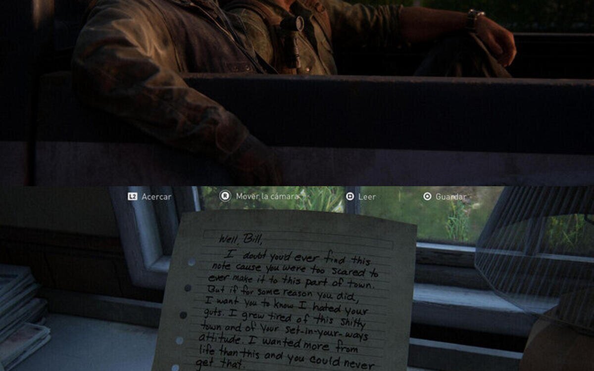 Este fue el final de la historia de Frank y Bill en el videojuego. Y es distinto al de la serie de HBO