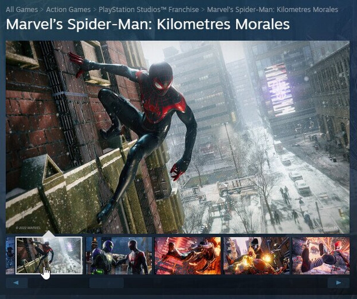 La versión europea de Spider-man
