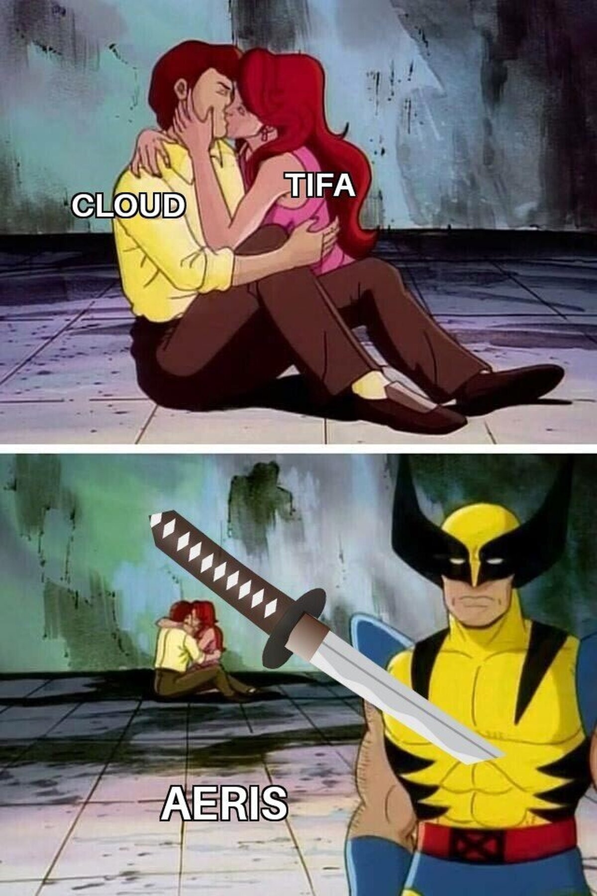Pobre Aeris..