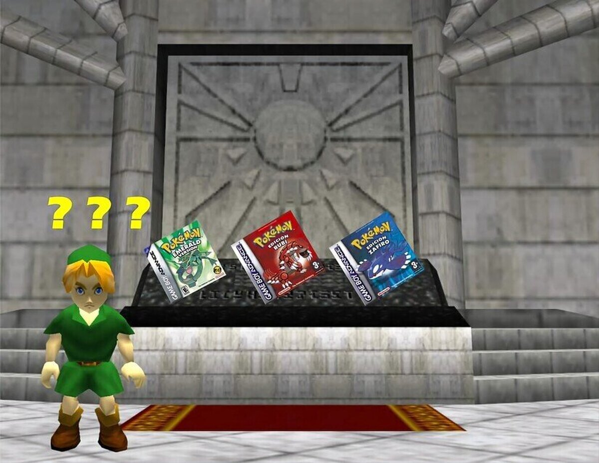 Rubí, zafiro y esmeralda...creo que te equivocaste Link 