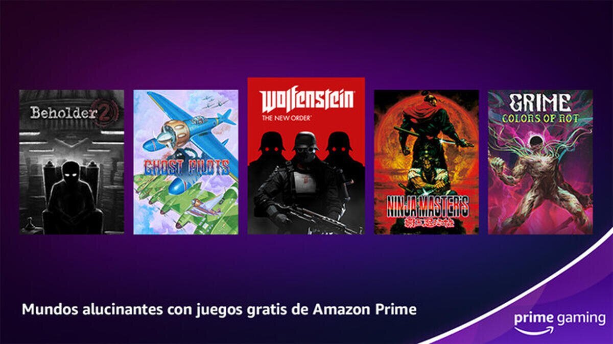 Actualización de contenidos de abril de Prime Gaming: Wolfenstein: The New Order y 15 juegos gratuitos más