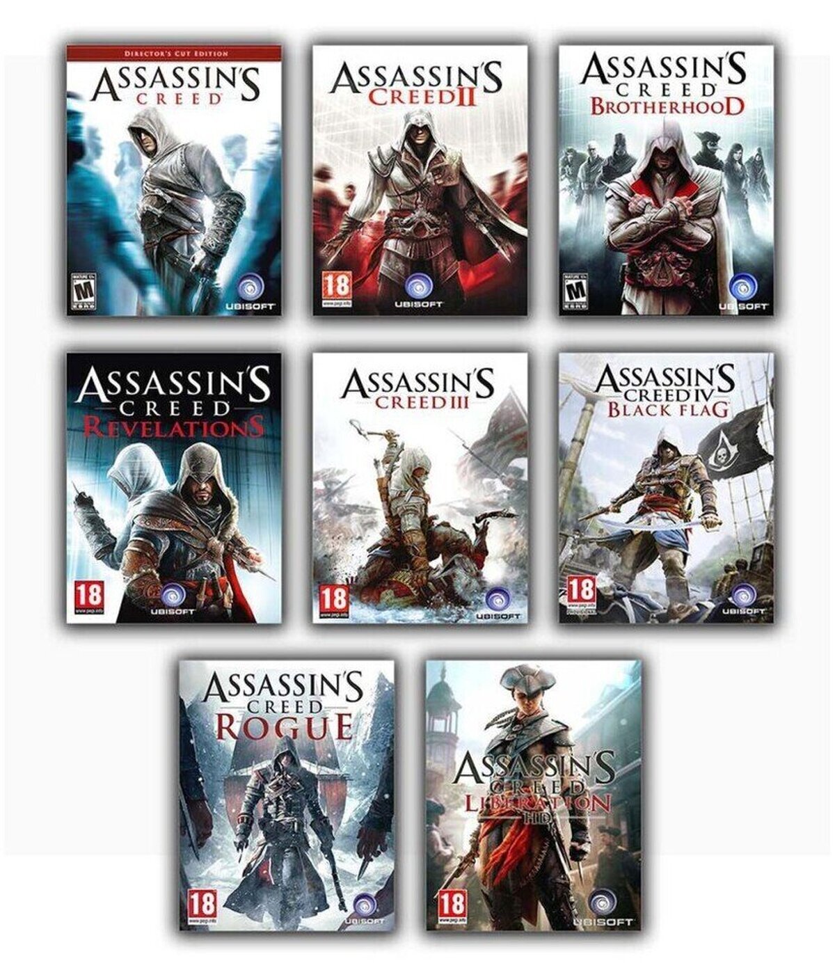 CON QUE ASSASINS CREED CLÁSICOS TE QUEDAS? Por @RGosuss