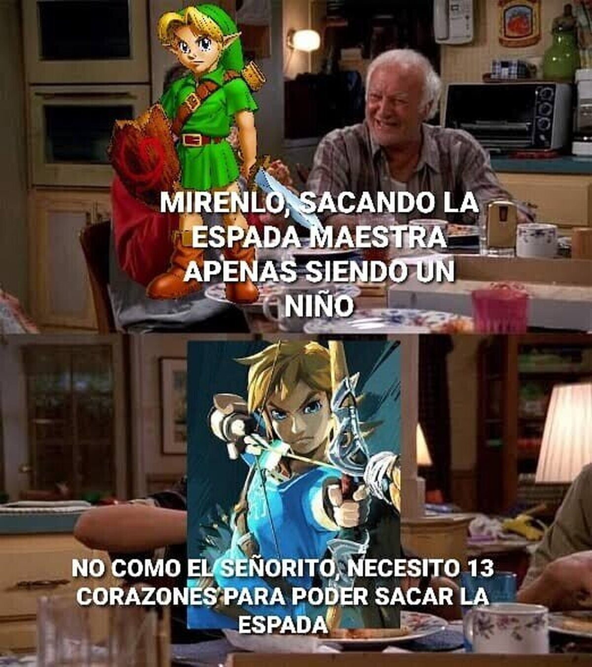 Estaba mamadísimo el Young Link 