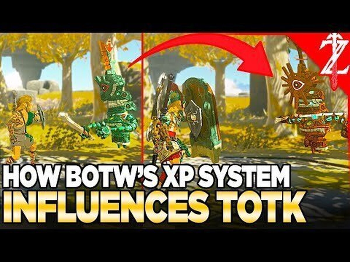 Descubren que Zelda: Tears of the Kingdom tiene un sistema de progresión de nivels 