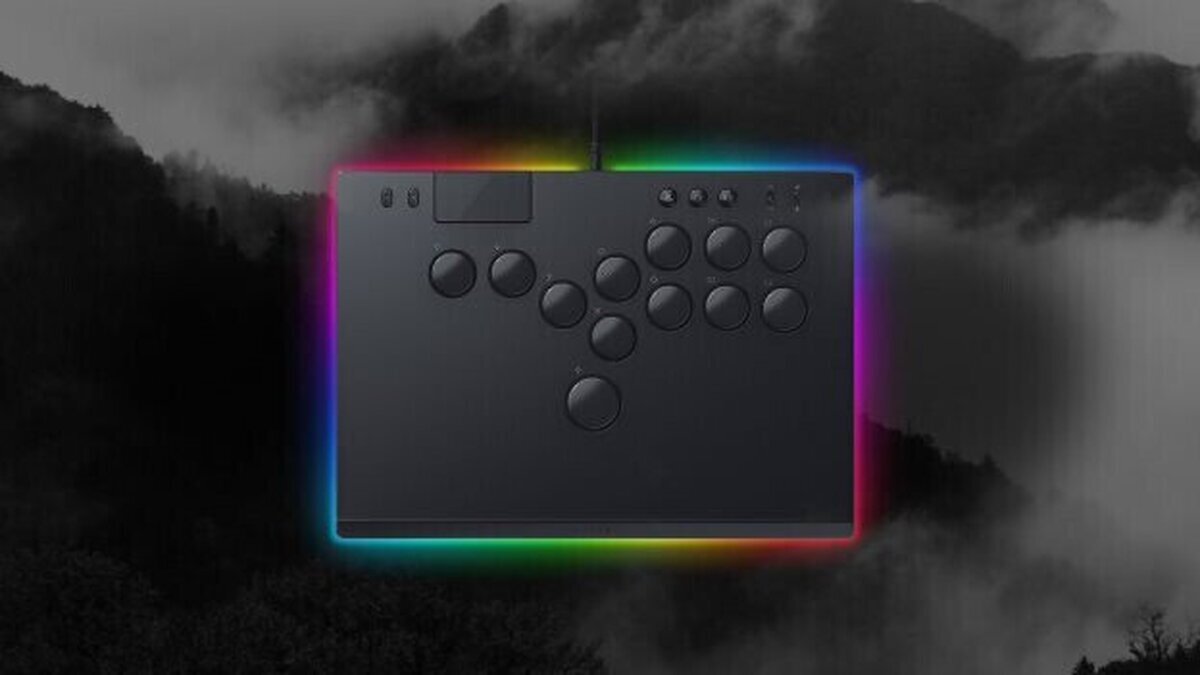 Presentamos el Razer Kitsune: un stick óptico arcade para juegos de lucha