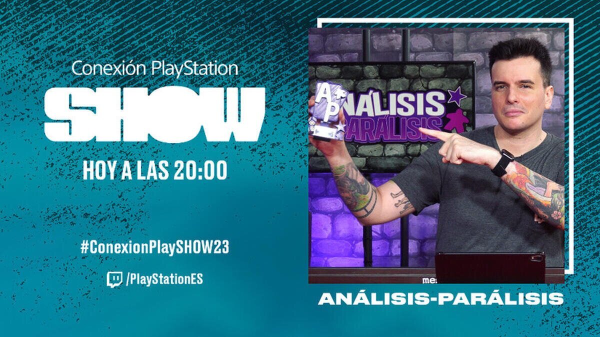 Conexi&oacute;n PlayStation SHOW #23: juegos de mesa y videojuegos con An&aacute;lisis - Par&aacute;lisis