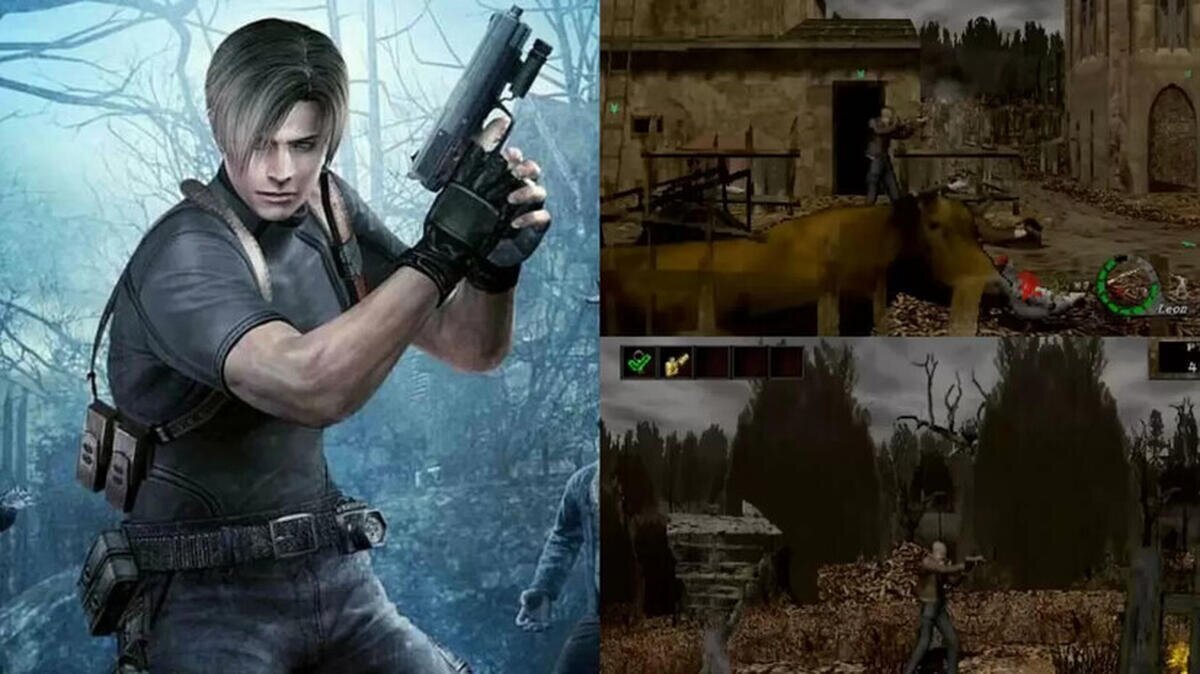 Así sería  Resident Evil 4 si fuese un juego de acción en desplazamiento lateral