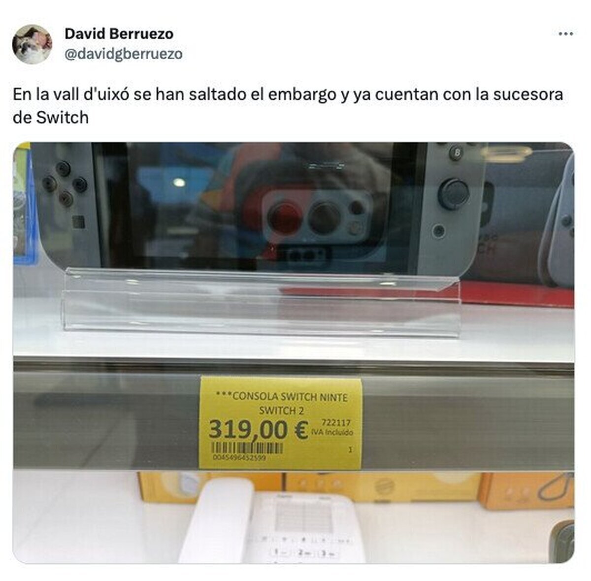 Ya están vendiendo la Switch 2