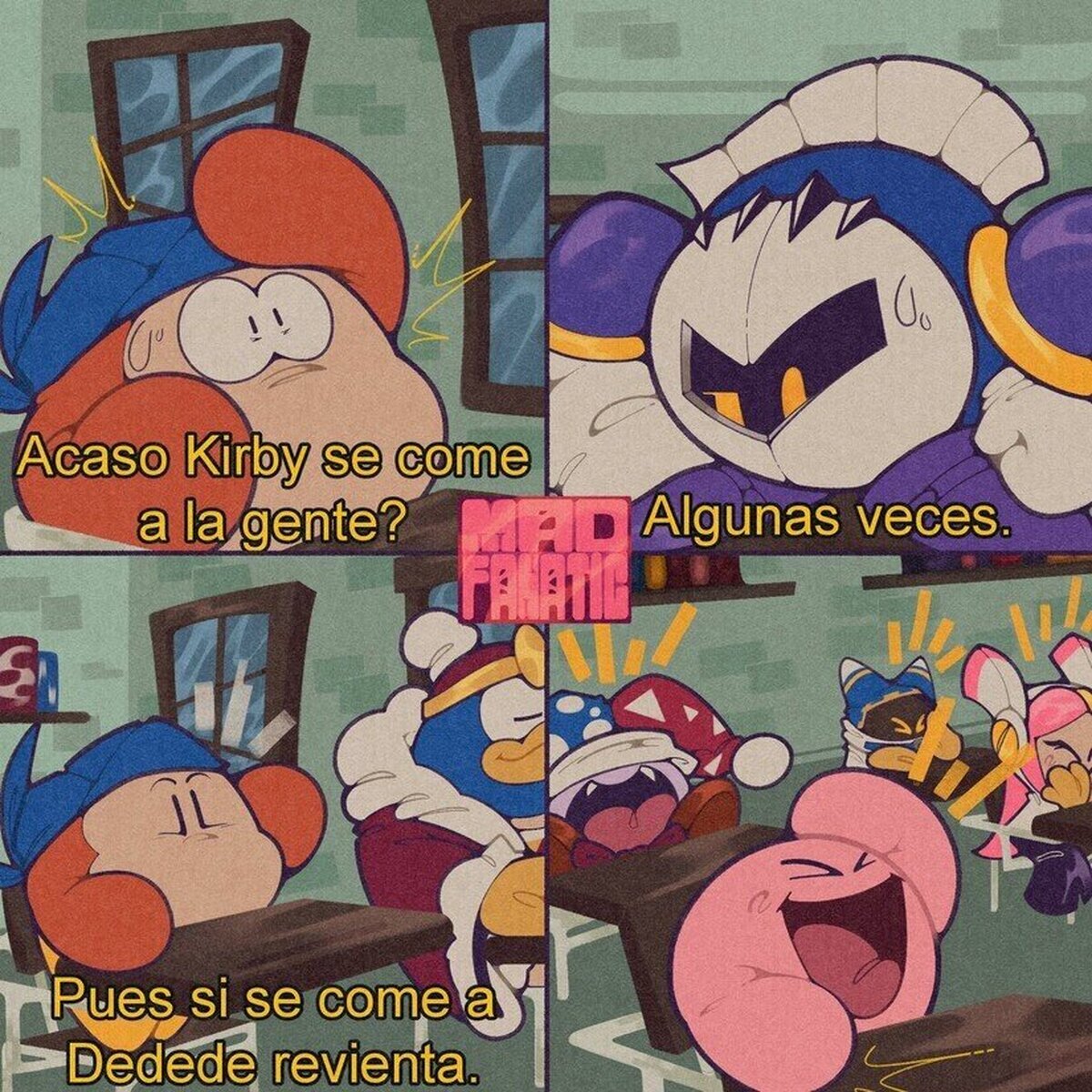 Eso es mentira, kirby lo absorbe todo 