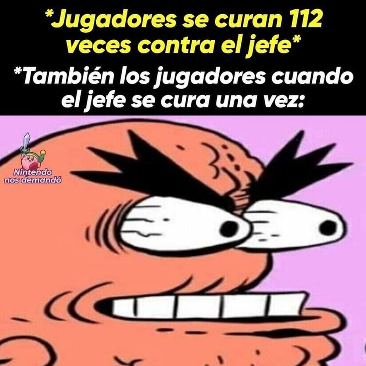 La injusticia de los videojuegos y los jefes que se curan rápido