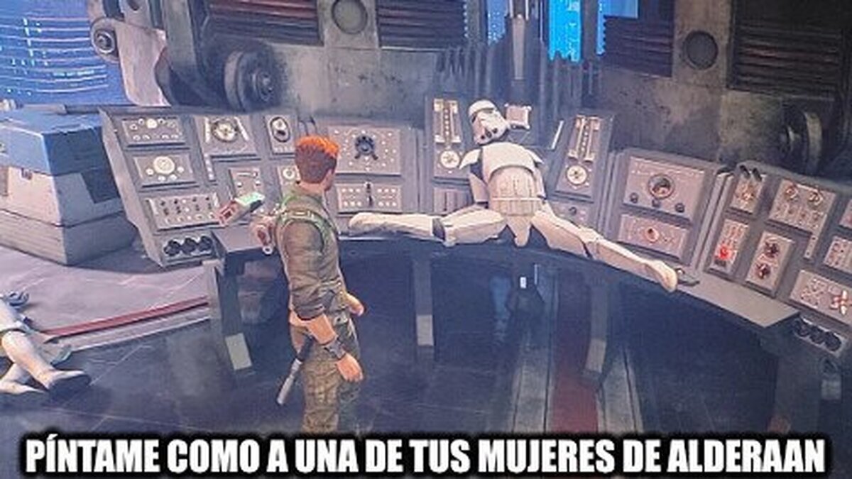 Estúpido y sensual stormtrooper