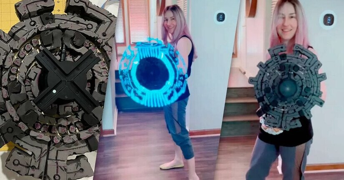 Jennifer Barclay recrea el escudo de Zonnanio de Zelda: Tears of the ...