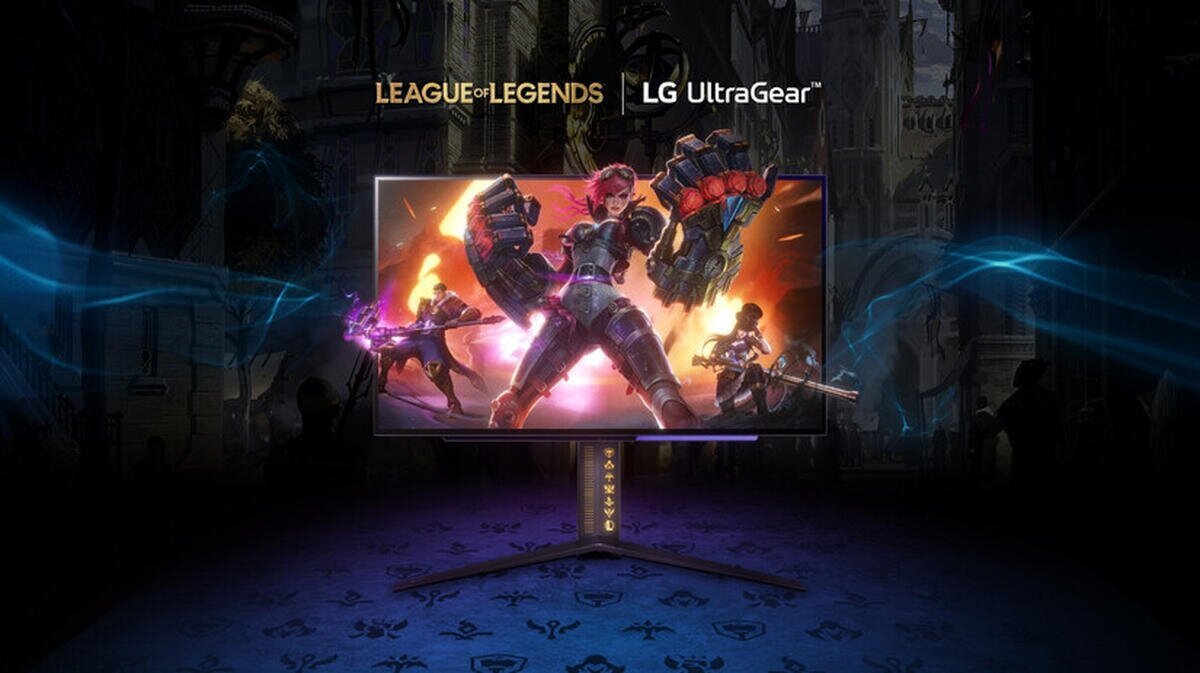LG UltraGear lanza al mercado un monitor OLED gaming edición limitada League of Legends