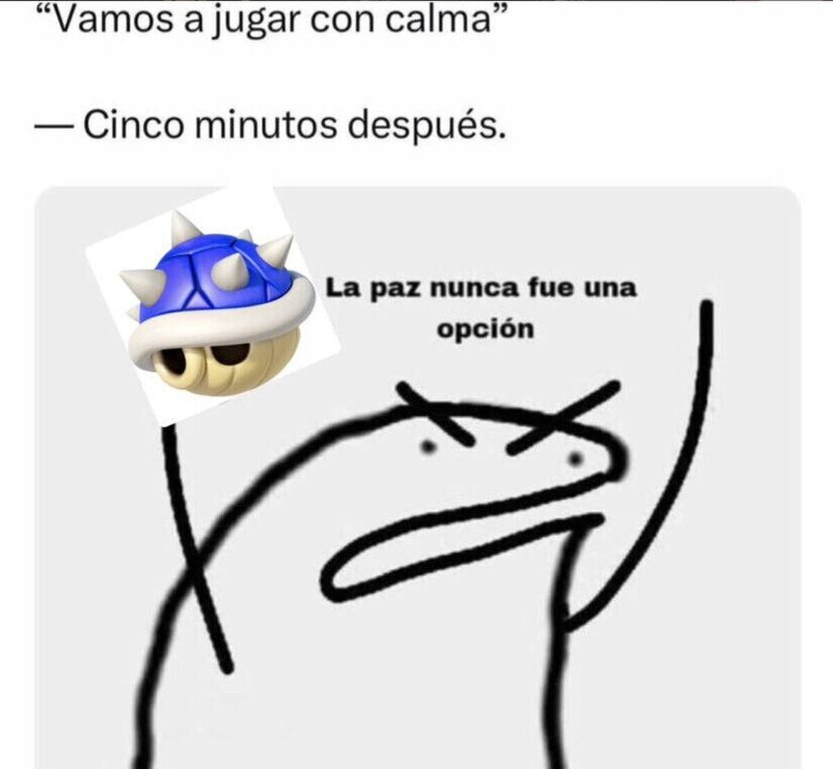 La calma no es cosa mía