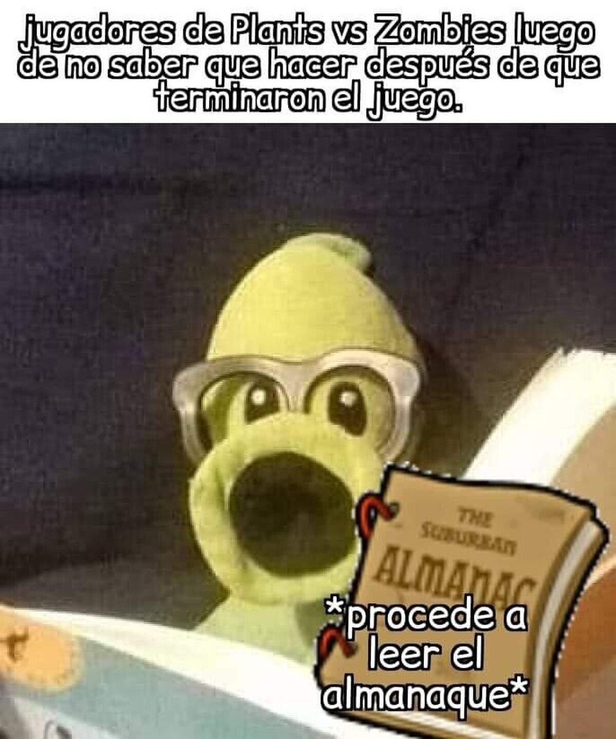 Todo buen fan de plantas vs zombies