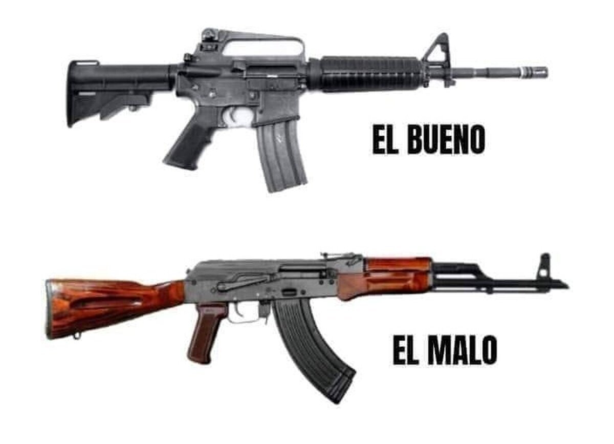 Un arma puede definir en qué bando estamos