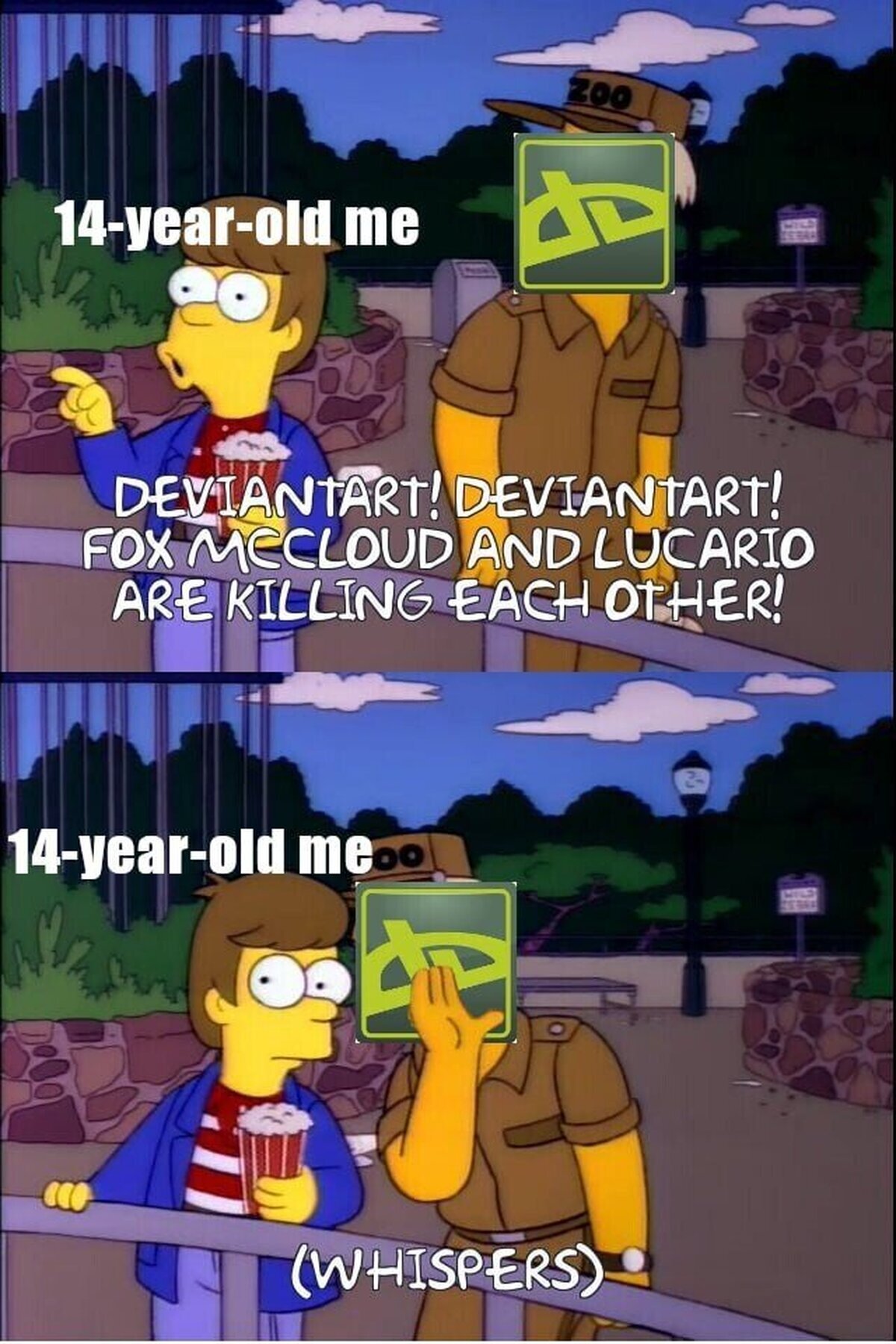 Señor esos dos se andan matando