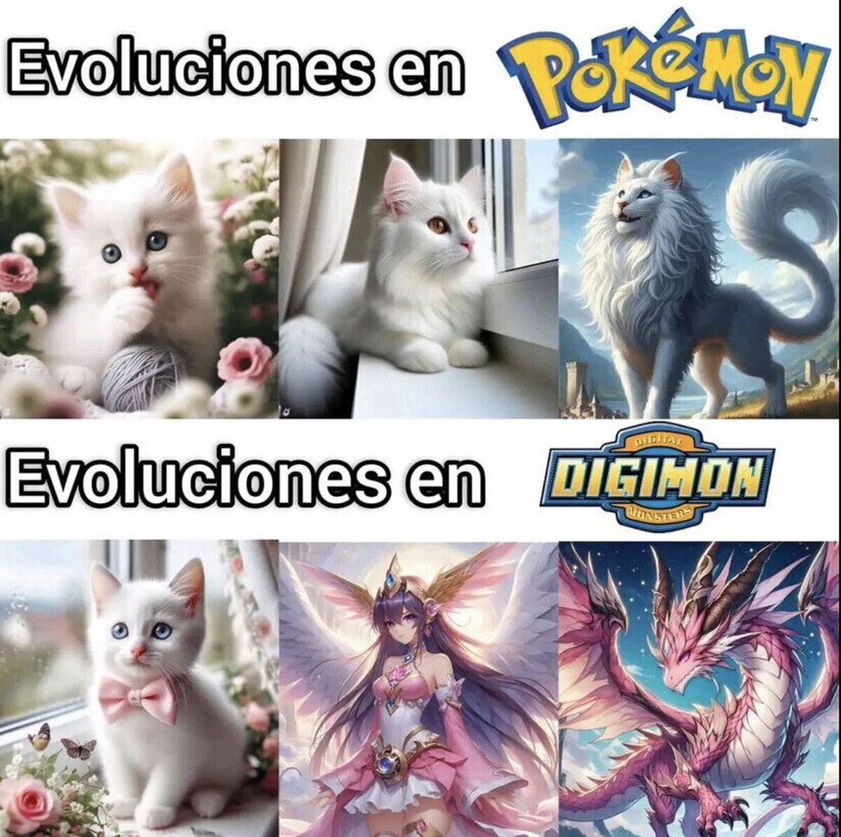 Diferencias más que evidentes