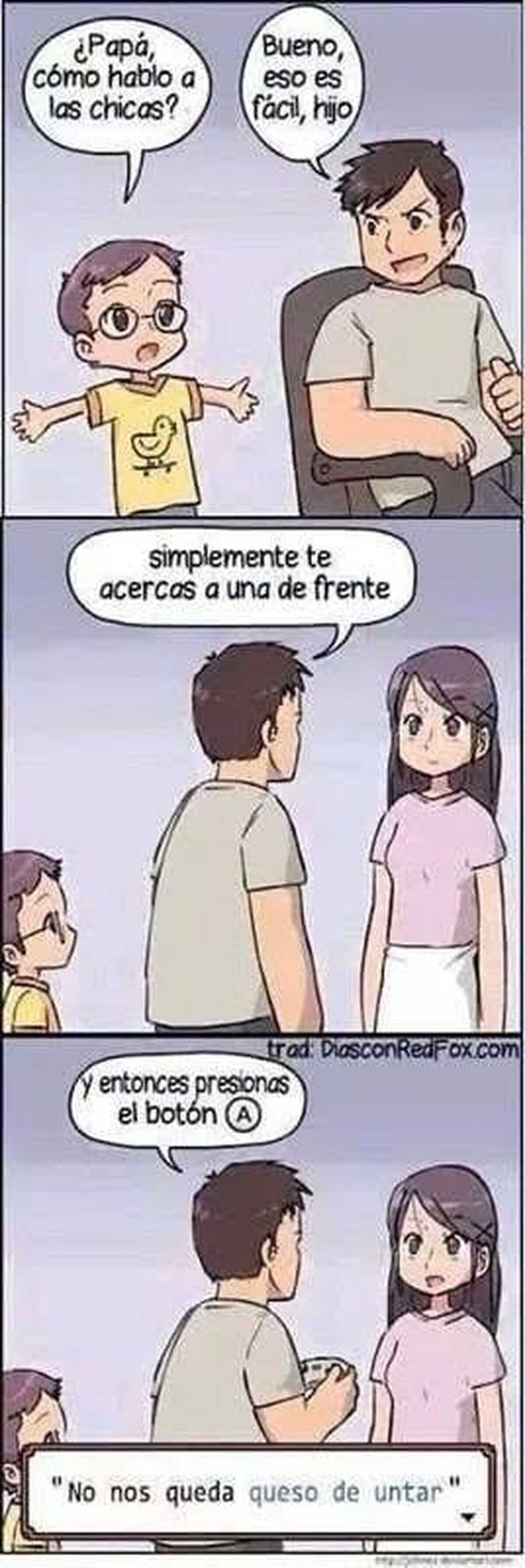¡Igual que en los videojuegos! 