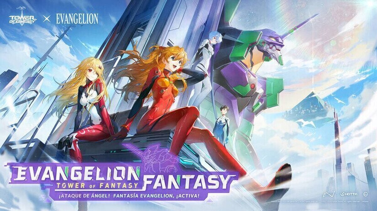 EVANGELION CONFIRMA SU LLEGADA A TOWER OF FANTASY EL 12 DE MARZO CON FANTASÍA EVANGELION