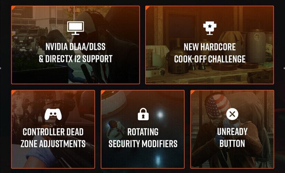 Payday 3 - Ya disponible el parche  Operation Medic Bag