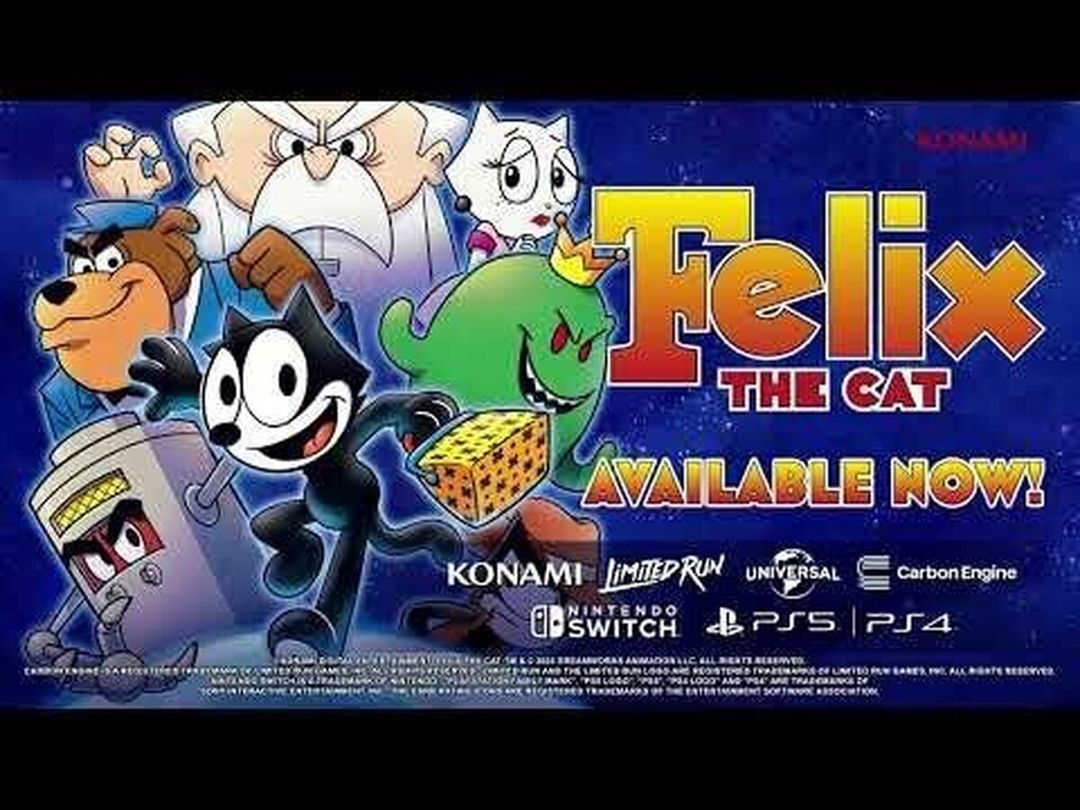 KONAMI. Ya disponible un bundle digital de dos juegos clásicos de Felix the Cat