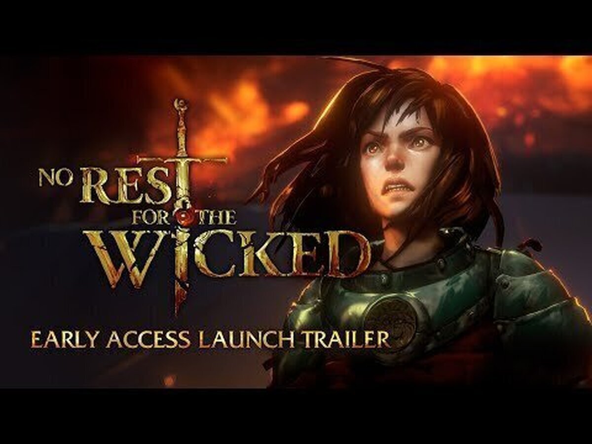 No Rest for the Wicked recibe su tráiler de lanzamiento del acceso anticipado