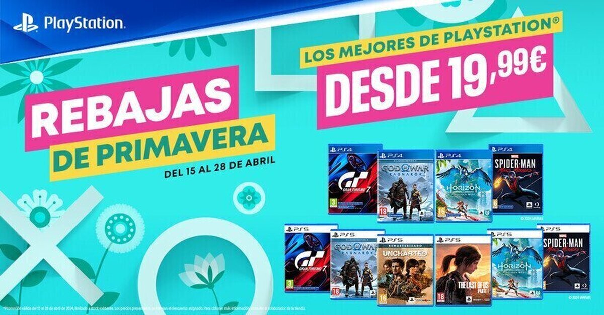 Las 'Rebajas de Primavera' de PlayStation llegan a los puntos de venta habituales