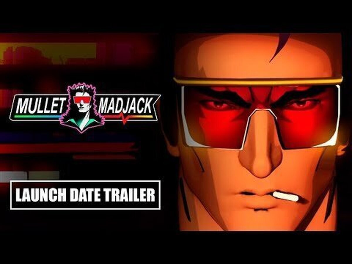 Mullet MadJack: El frenético FPS inspirado en los animes clásicos llega a Steam el 15 de mayo