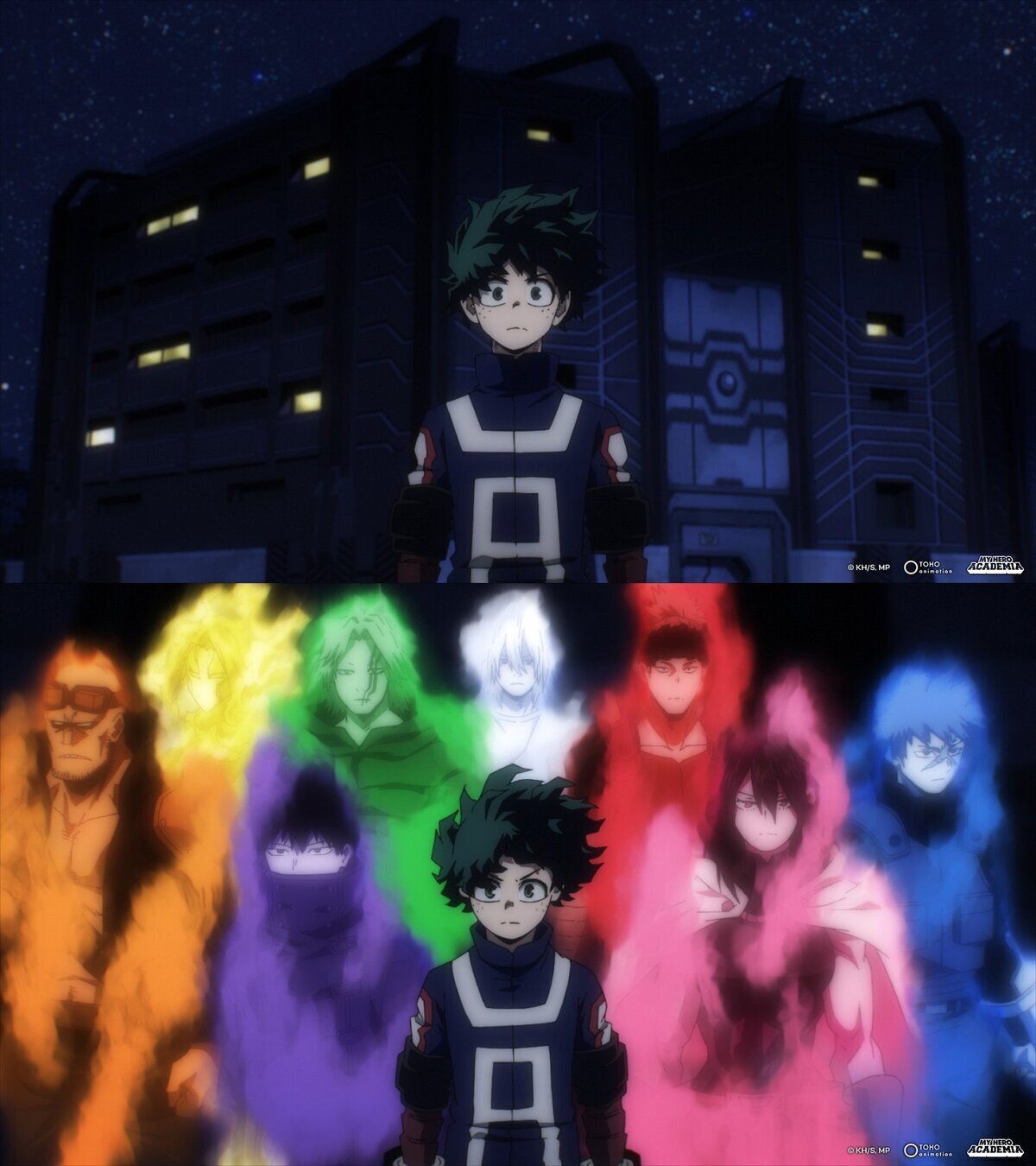 "No estás solo." #MyHeroAcademia