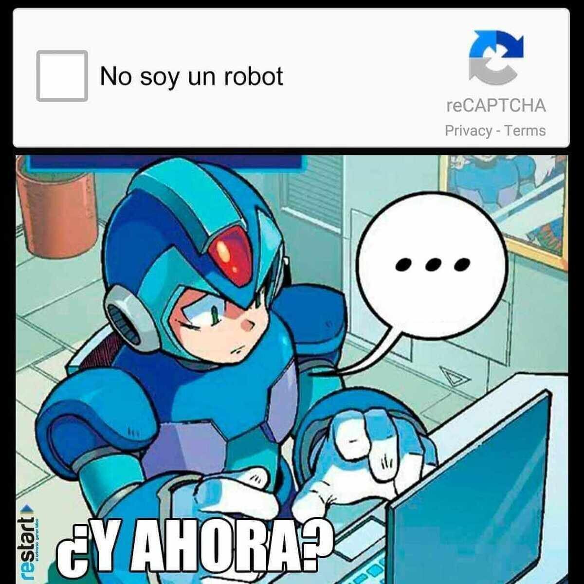 En ese momento MegaMan conoció el terror