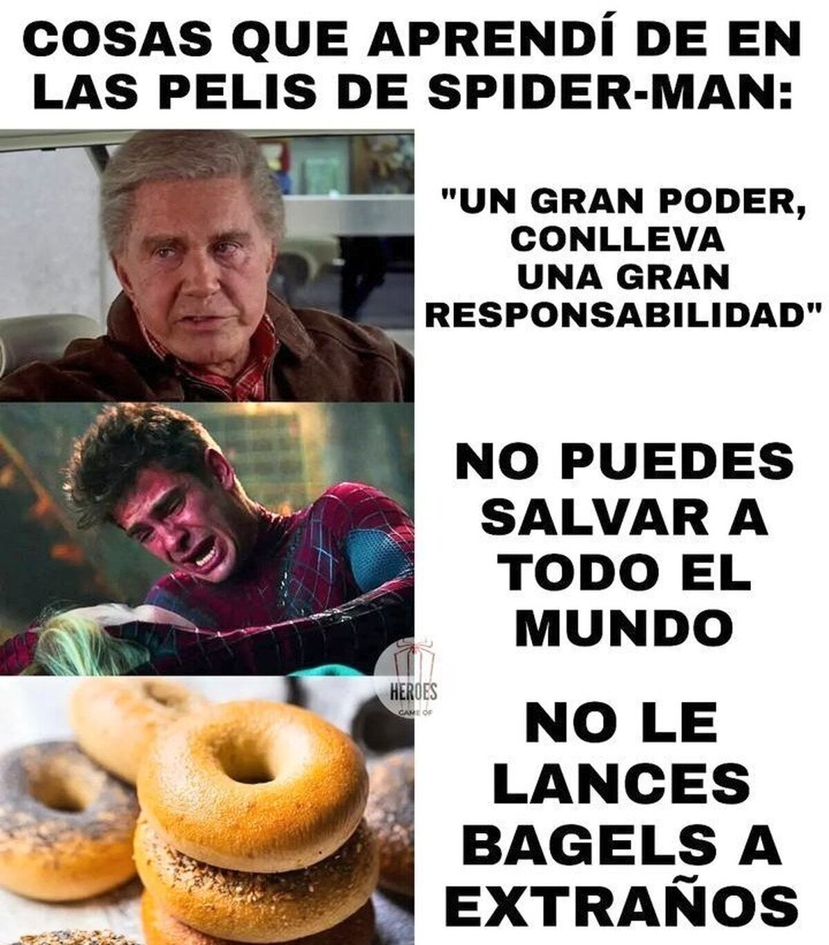 Las 3 lecciones mas importantes de spider-man