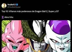 Top 10: Villanos m&aacute;s poderosos de Dragon Ball Z, Super y GT
