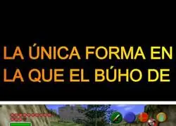 Solo as&iacute; se calla el b&uacute;ho de OCARINA OF TIME