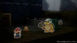 Lo de los ataques de Paper Mario no tienen ning&uacute;n sentido