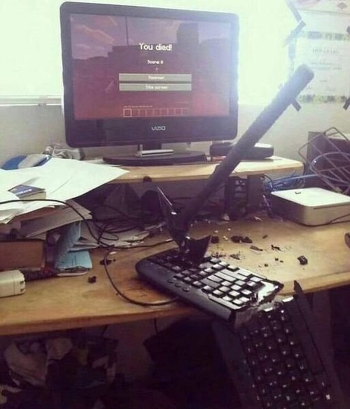 Los juegos me relajan *5 minutos después*