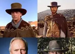 Clint Eastwood a lo largo de los a&ntilde;os.