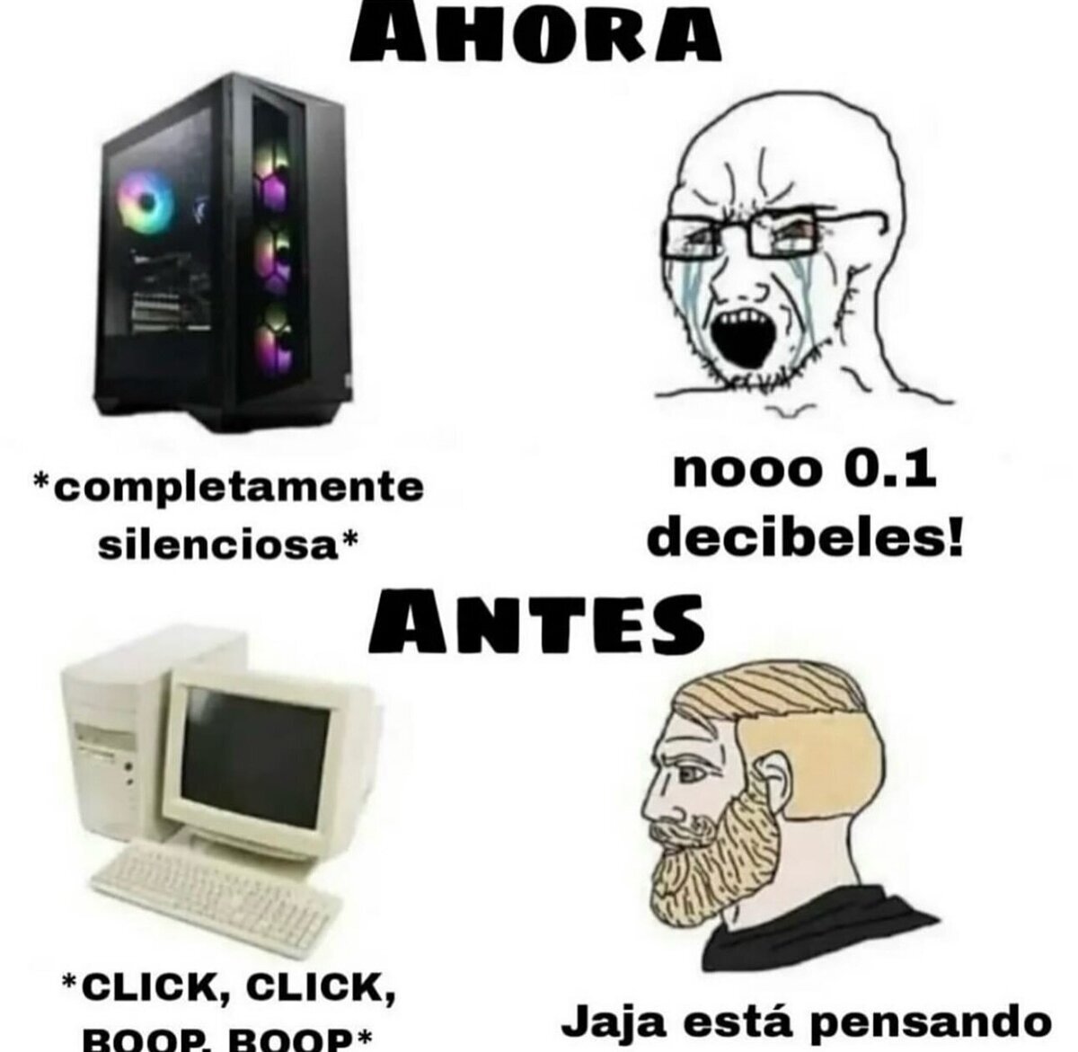 Como extraño esa cajita blanca