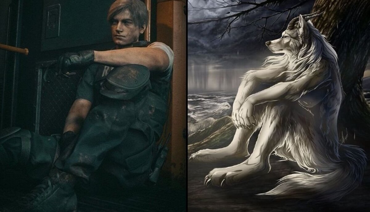 Hicieron un hilo con Leon Kennedy comparado con el lobo de los memes y le quedó GENIAL