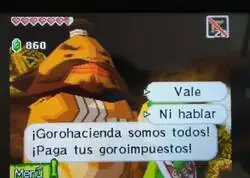 Tremenda referencia al fisco espa&ntilde;ol en Phantom Hourglass